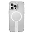 Uniq Eleva tok Vertica állvánnyal iPhone 16 Pro 6.3" átlátszó/lucent clear tok