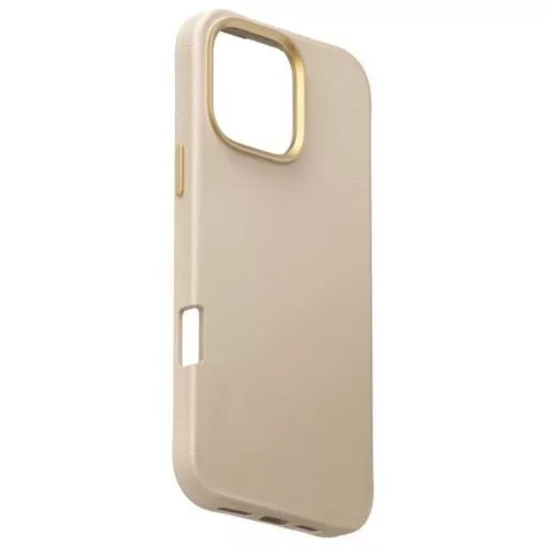 iPhone 16 Pro UNIQ Coehl Muse mágneses töltés krémszínű tok