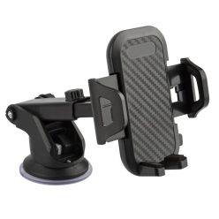   Nexeri US-T1 fekete műszerfalra vagy szélvédőre rögzíthető autós telefontartó