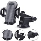 Nexeri US-T1 fekete műszerfalra vagy szélvédőre rögzíthető autós telefontartó