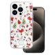 TEL PROTECT Karácsonyi Átlátszó Tok iPhone 15 Pro Max Design 1 tok