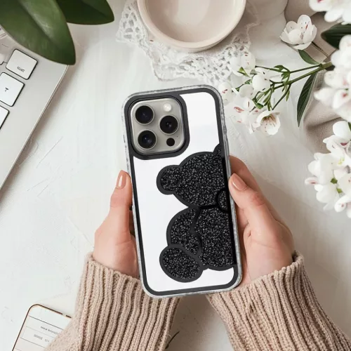 TEDDY BEAR tok iPhone 11 fekete