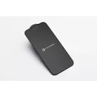Forcell Matt üvegfólia - iPhone 15 Plus fekete üvegfólia