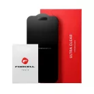 Forcell Matt üvegfólia - iPhone 15 Plus fekete üvegfólia