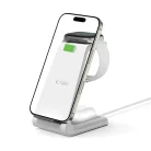 Tech-protect Qi15w-a36 3in1 Vezeték Nélküli Töltő állomás Iphone-hoz Fehér