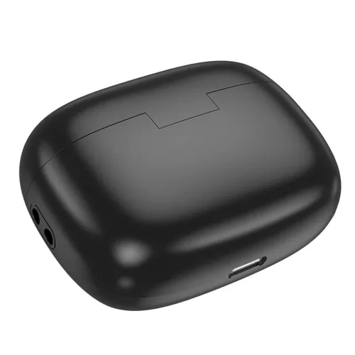 HOCO vezeték nélküli fülhallgató bluetooth TWS ANC + ENC EQ20 fekete,