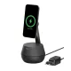 Belkin STAGE töltőállomás iPhone-hoz automatikusan követő Pro DockKit-tel - Fekete (MMA008vf05BK)