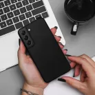 Szilikon tok Samsung Galaxy S25 Ultra fekete tok