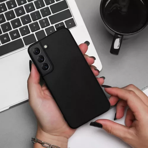 Szilikon tok Samsung Galaxy S25 Ultra fekete tok