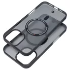 FORCELL F-PROTECT Levels kettős rétegű 4D technológiával, katonai ejtés-teszttel kompatibilis MagSafe támogatással IPHONE 16 PLUS tok füstös fekete