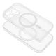 CLEAR MAG tok kameravédelemmel, MagSafe kompatibilis, IPHONE 16 PRO átlátszó csillám