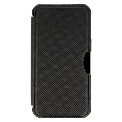 Razor Carbon fliptok Samsung Galaxy S24 FE fekete tok