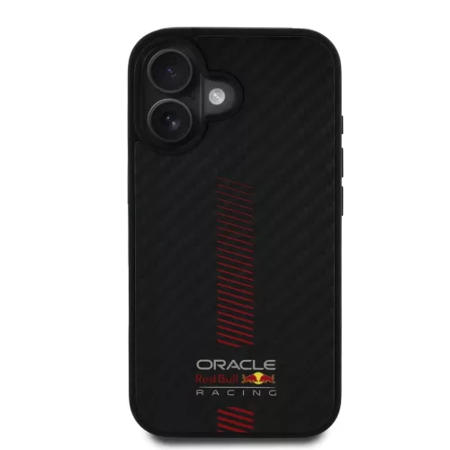 Red Bull Carbon Energy Powerbar MagSafe tok iPhone 16 Fekete