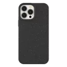 Eco Case tok iPhone 14 Plus-hoz, lebomló szilikon borítás, fekete tok