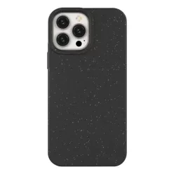   Eco Case tok iPhone 14 Plus-hoz, lebomló szilikon borítás, fekete tok