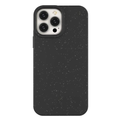 Eco Case tok iPhone 14 Plus-hoz, lebomló szilikon borítás, fekete tok