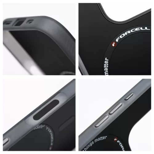 FORCELL F-PROTECT Szintek Dupla Réteg 4D technológiával, Katonai Ejtés-Teszt kompatibilis a MagSafe-fel SAMSUNG S25 ULTRA sivatagi terepmintás tok
