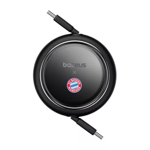 Baseus Free2Pull C-C 100W 1m (fekete) Bayern Edition kábel