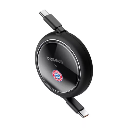 Baseus Free2Pull C-C 100W 1m (fekete) Bayern Edition kábel