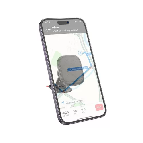 HOCO mágneses autós telefontartó a középkonzolra H30 fekete
