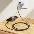 Borofone Kábel BX116 Certain - Type C to Type C - PD 60W 3A 1 méter fekete