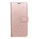 MEZZO fliptok Xiaomi Redmi Note 14 5G mandala rózsaarany tok