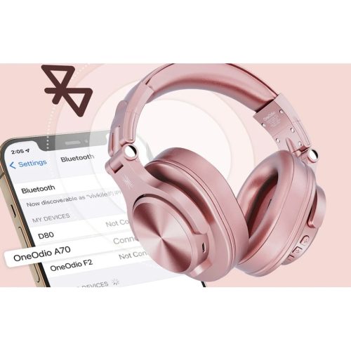 OneOdio Fusion A70 fejhallgató (rózsaszín)