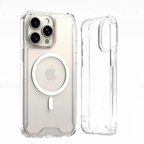 Wozinsky Clear Corner Case MagSafe tok Samsung Galaxy S24 FE-hez - átlátszó