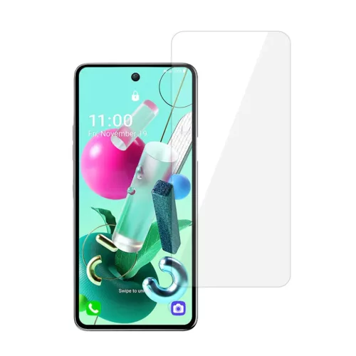 Edzett üveg Orange az LG K92 5G-hez, üvegfólia