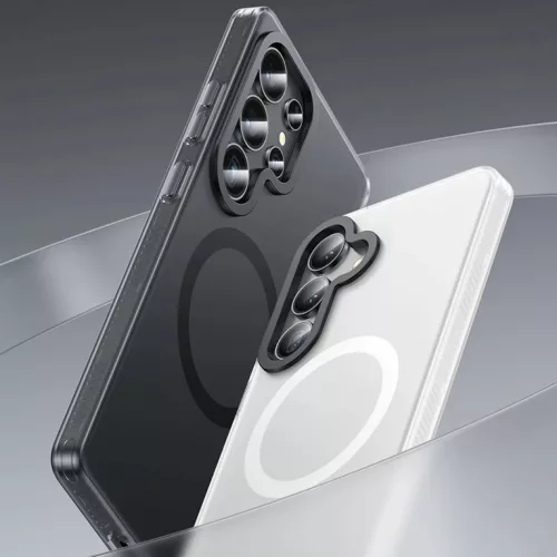 Samsung Galaxy S25 Ultra fehér Benks Magnetic Lucid Armor tok (0045)