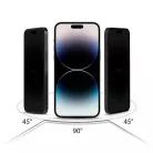 iPhone 16e/17e üvegfólia Tech-Protect Glass Spy+ privacy üvegfólia 2db
