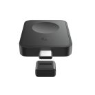 Baseus MagPro 2.5W Mágneses Induktív Töltő Apple Watch-hoz - Fekete