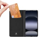 REDMI NOTE 14 4G (163,25mm) fekete DUX DUCIS wallet case SKIN PRO tok