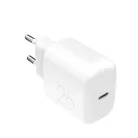 Puro Daily Prolite 25W USB-C Power Delivery hálózati töltő - fehér