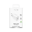 Puro Daily Prolite 25W USB-C Power Delivery hálózati töltő - fehér