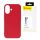 Wozinsky Silicone Case fliptok Samsung Galaxy S24 FE - piros tok