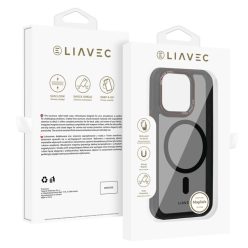 Liavec Hybrid Smoke Magsafe tok iPhone 15 Pro Max
