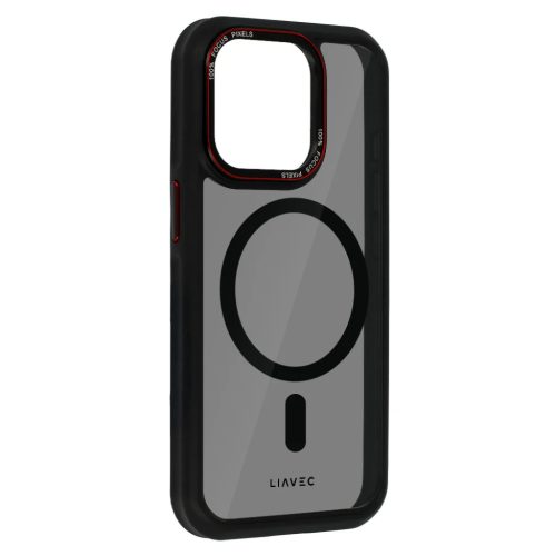 Liavec Hybrid Smoke Magsafe tok iPhone 15 Pro Max