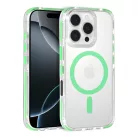 Tel Protect Pántos Átlátszó iPhone 16 Pro tok zöld