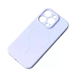 iPhone 16e/17e Szilikon Tok MagSafe-fel - Világoskék tok