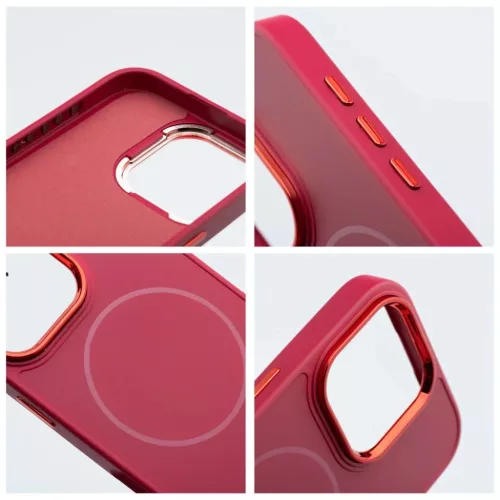 FRAME MAG COVER tok kompatibilis MagSafe-fel IPHONE 11-hez magenta tok