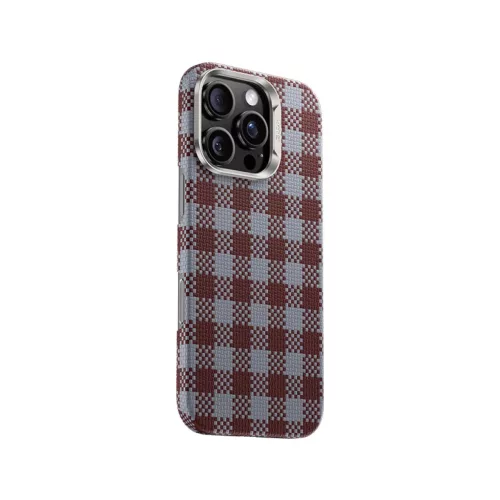 iPhone 16 Pro Piros Benks Magnetic Armor Vichy Kevlar tok (RF65)