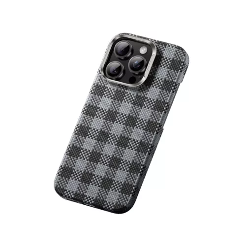 iPhone 16 Pro fekete Benks Magnetic Armor Vichy Kevlar tok