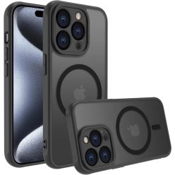 iPhone 14 Plus Fekete Panzer Matt tok MagS