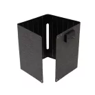 HOME MSC20W hordozható napelemes USB töltő, összecsukható, 20Watt, USB-A + USB-C + DC kimenet, PD gyorstöltés, LED töltésjelző, felakasztható, tartozék karabinerekkel