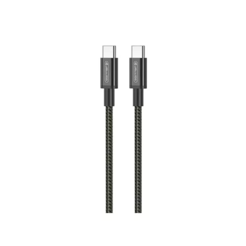 JELLICO kábel B28 USB-C - USB-C PD 60W 1M Fekete