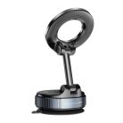 Tech-protect N60 Mágneses Magsafe Szélvédőre és Műszerfalra szerelhető autós tartó Fekete