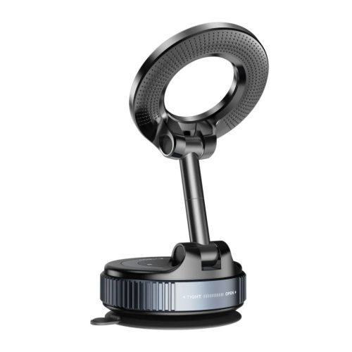 Tech-protect N60 Mágneses Magsafe Szélvédőre és Műszerfalra szerelhető autós tartó Fekete