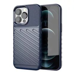   iPhone 13 Pro kék Thunder Case rugalmas, kemény, masszív tok TPU tok