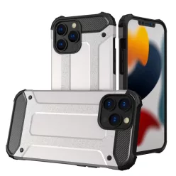 iPhone 13 Pro Ezüst Hybrid Armor tok
